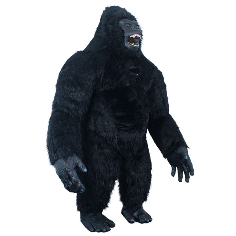 High quality CE certification giant Inflatable walking movie gorilla mascot costumes for Halloween Party