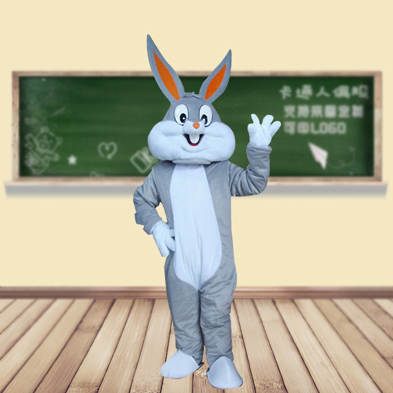 2024 Easter bunny mascot costume Walking cartoon rabbit characters mascot costume