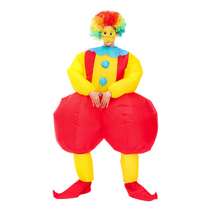 Adult Funny Inflatable Clown costume in advertising holiday Halloween party costume