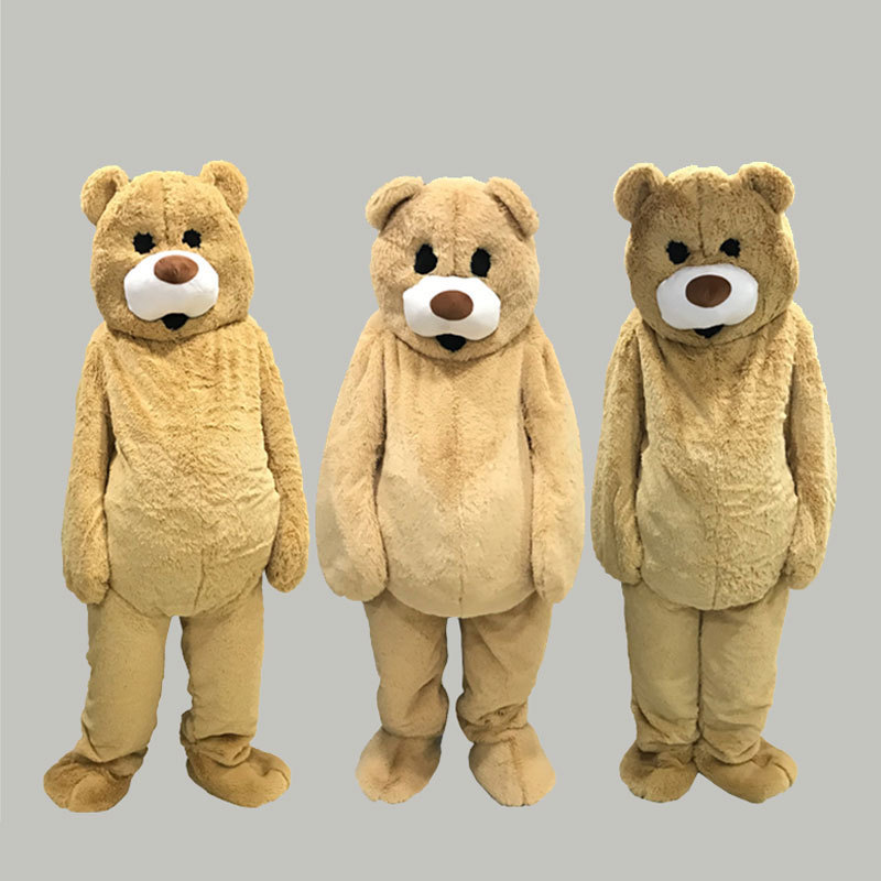 Adult Funny Cartoon Character bear mascot costume novelty special use halloween cosplay costume