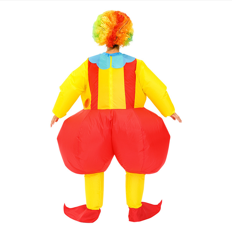 Adult Funny Inflatable Clown costume in advertising holiday Halloween party costume