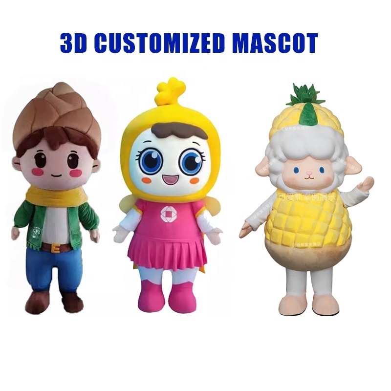 High quality customized mascot costume personalized mascot costume