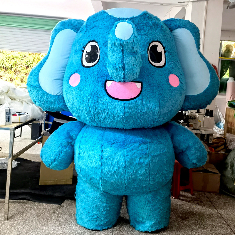 Hot selling real person wearing inflatable mascot costume koala pink bear tiger teddy  bunny  performance promotion cosplay