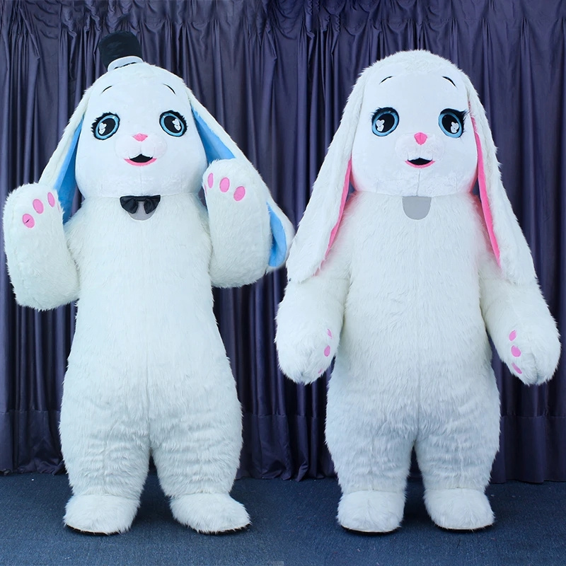 Costume easter adult inflatable rabbit costume  halloween fancu dress cosplay costume