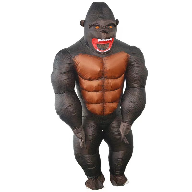 Halloween funny Inflatable Costume in Advertising Mascot Costume Inflatables Gorilla Costume