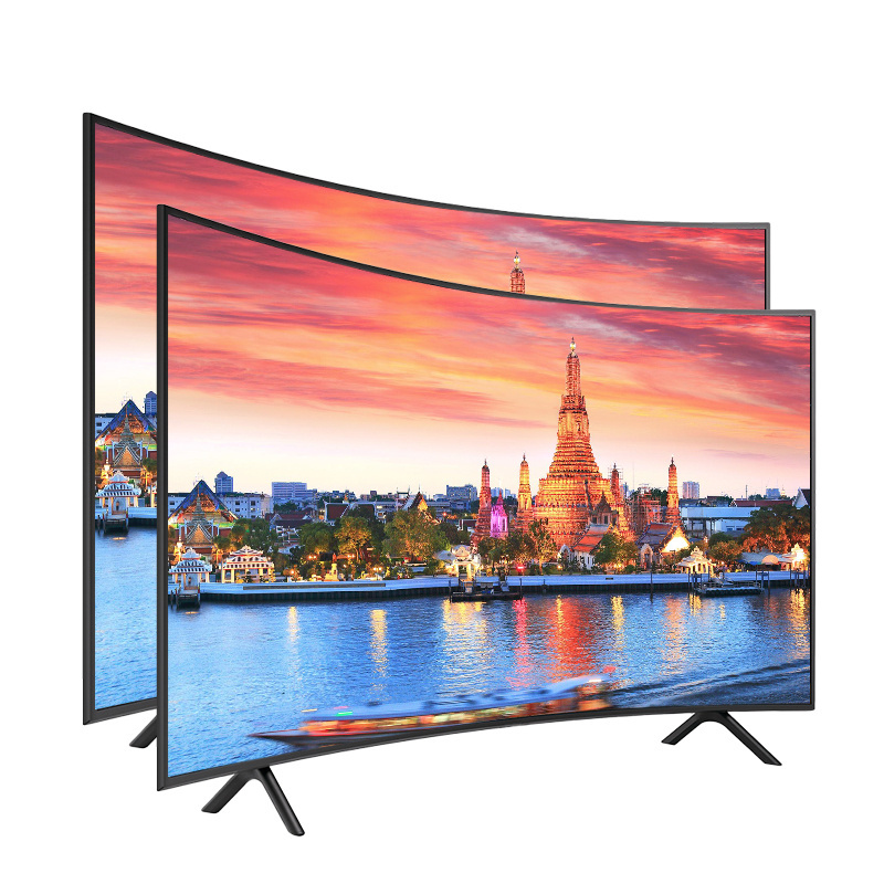 65 inch Smart TV 4K Ultra HD LED Curved Big Screen wifi inteligentes Television