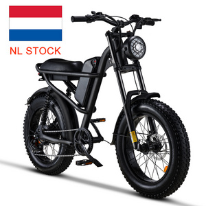 Fatbike v20 pro EU warehouse magazijn 250w 500w 1000w fatbike electrische electric fat tire e bike Netherlands e-bike ebike