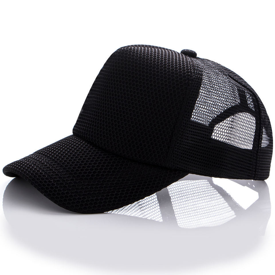 100% Polyester Custom Men Women Hat Plain Sports Fashion mesh trucker Hat Baseball Cap