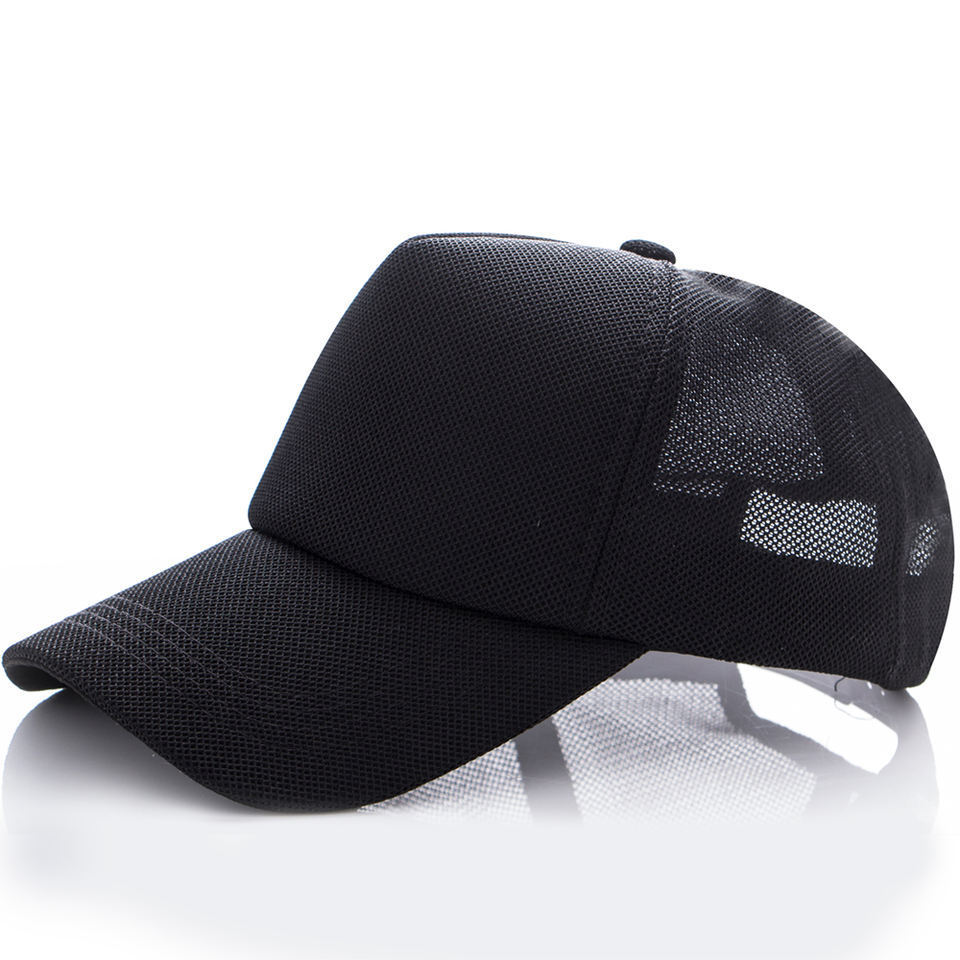 100% Polyester Custom Men Women Hat Plain Sports Fashion mesh trucker Hat Baseball Cap