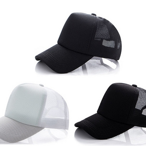 100% Polyester Custom Men Women Hat Plain Sports Fashion mesh trucker Hat Baseball Cap