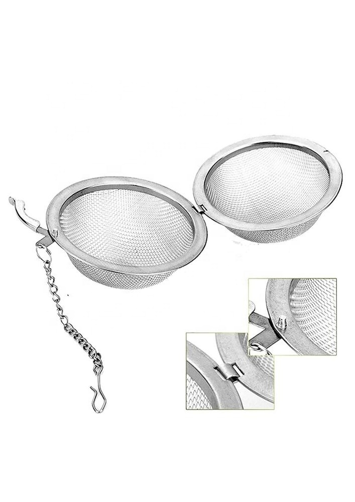 Tea Ball Infuser Strainer Gold Mesh Stainless Steel  Tea Infusers