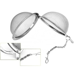 Tea Ball Infuser Strainer Gold Mesh Stainless Steel  Tea Infusers