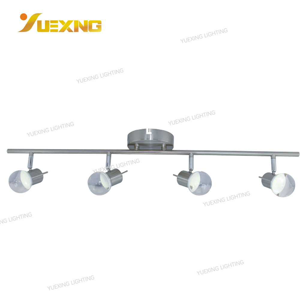 Good quality cheap price led satin nickel iron ceiling spot light