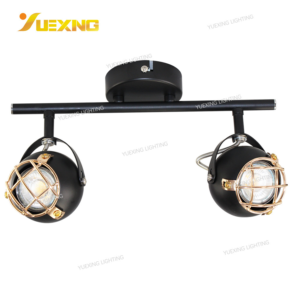 Light Fixture GU10 Holder Custom  Brass Black Down light LED Spot Light