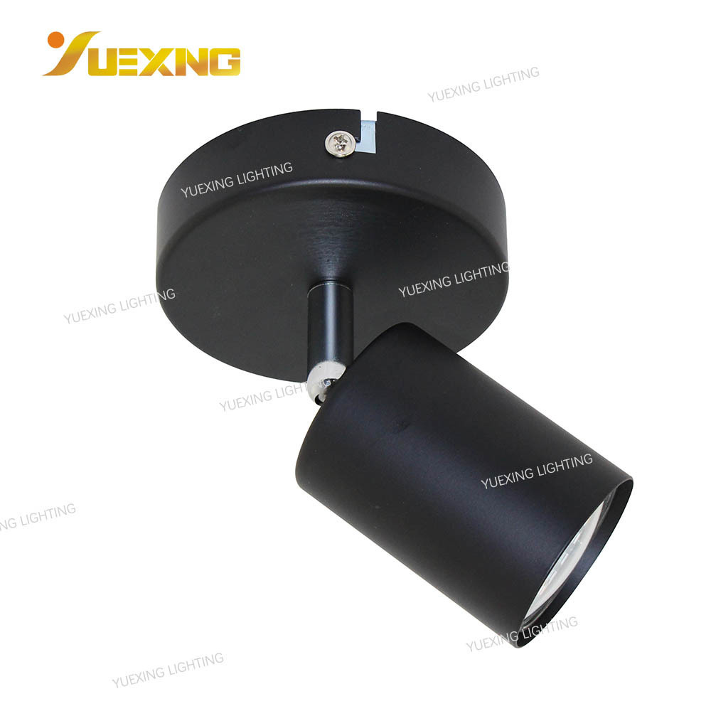 Indoor Round Cylinder Double Head Surface Mounted Metal Wholesale Classical LED GU10 Spot Ceiling Light