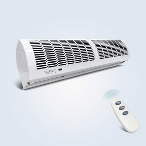 120W cross flow door wall hanging mounted up to 2-3m 220V 50HZ  air curtain with remote control