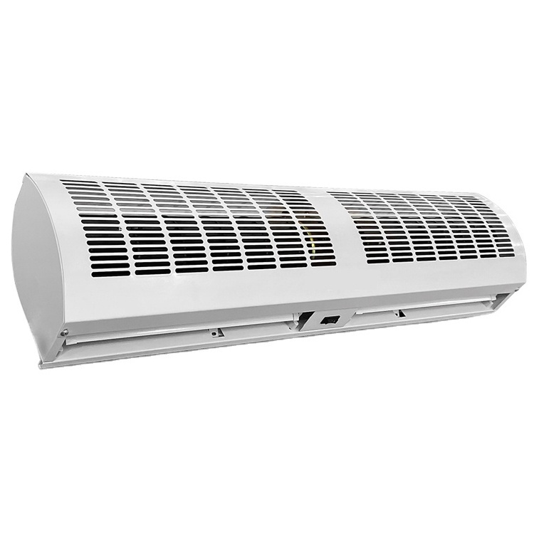 Engineering hot sale MOQ 200 sets cross flow 220V 50Hz air curtain with Door sensor remote control