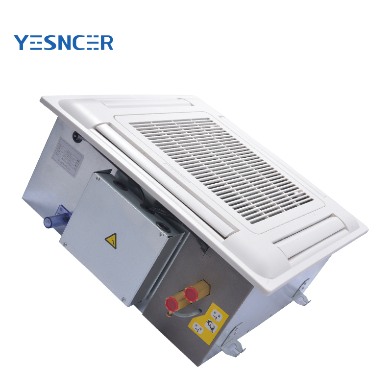 Cooling 30000 Btu Air Conditioner Fan Coil Unit Cassette Type AC ceiling cassette type