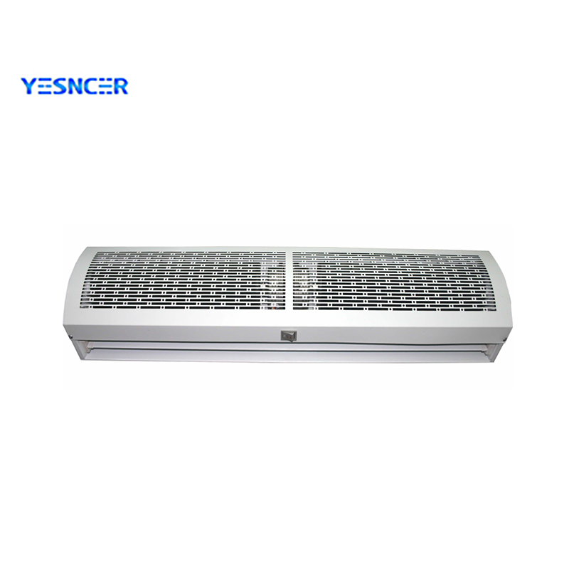 Engineering hot sale MOQ 200 sets cross flow 220V 50Hz air curtain with Door sensor remote control