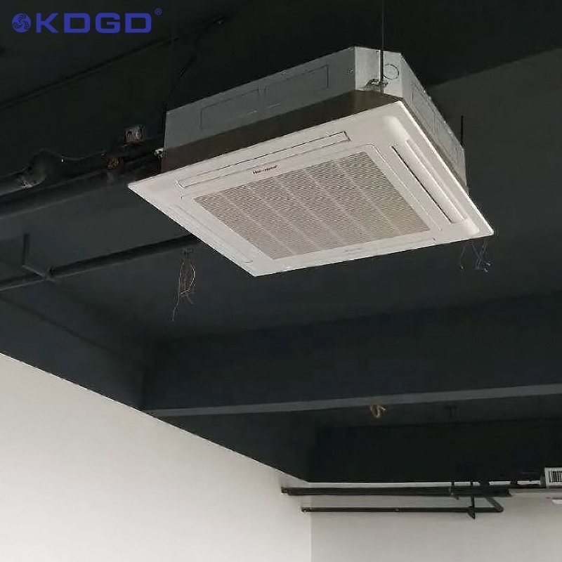 Cooling 30000 Btu Air Conditioner Fan Coil Unit Cassette Type AC ceiling cassette type