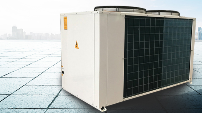 T3 variable frequency air-cooled 20-ton rooftop complete unit rooftop air conditioner including functional sections