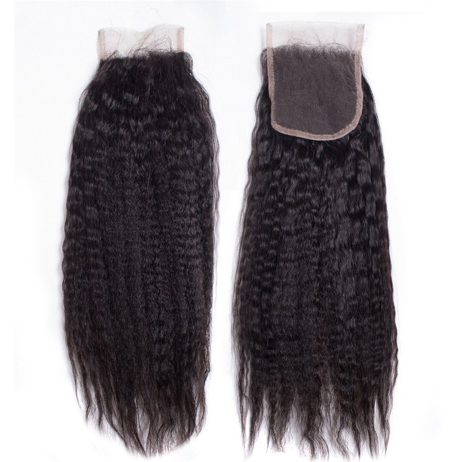 CELIE Raw Cuticle Aligned Kinky Straight Virgin Hair Weave Natural Brazilian Cheap 100% Human Hair Bundles Extension