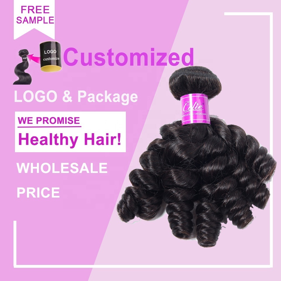 Human Hair for Women Good Quality Bouncy Funmi Hair Bundles Raw Indian Unprocessed Cuticle Aligned Virgin Hair Bundles