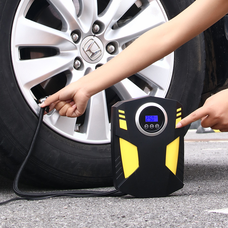 Auto Air Compressor Tire Inflator Portable Manual Air Pump For Balloons 12 Volt Air Pump