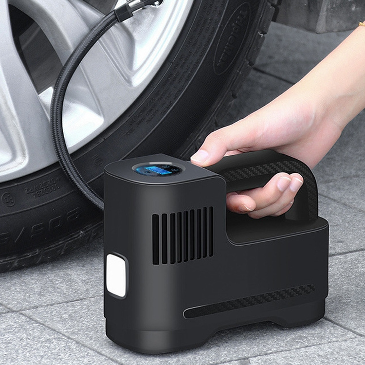 Wireless 12V Tire Inflator Digital Automatic portable air compressor pointer pump mini compressor air car tyre inflator