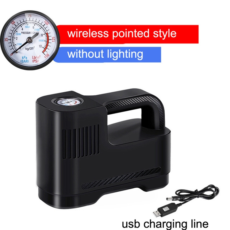 Wireless 12V Tire Inflator Digital Automatic portable air compressor pointer pump mini compressor air car tyre inflator