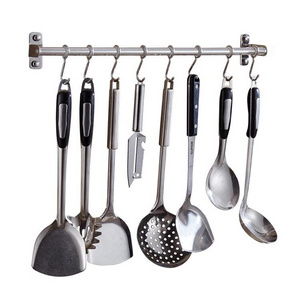 Factory Supply Wall Mounted Kitchen Accessories Stainless Steel Metal Hook