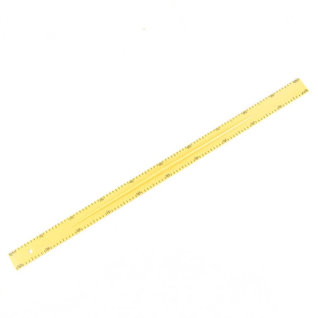 african school 100cm 1 meter 39inches plastic straight scribing cutting ruler with handle