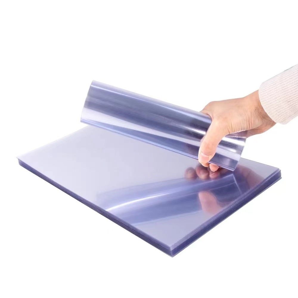 PVC office Stationery Film PVC Clear Sheet Binding Cover Sheet A3 A4 COLOR binding cover