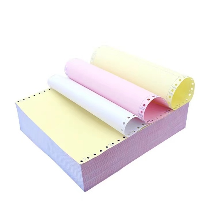 office  Copy Paper Davos Brand 1/2/3/4/5 ply NCR computer continuous paper free sample fast delivery carbonless paper