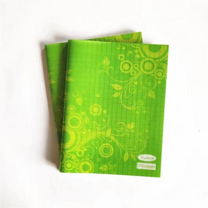 Senegal pvc cover exercise book french lines notebooks 96pages 200pages with different style school exercise book