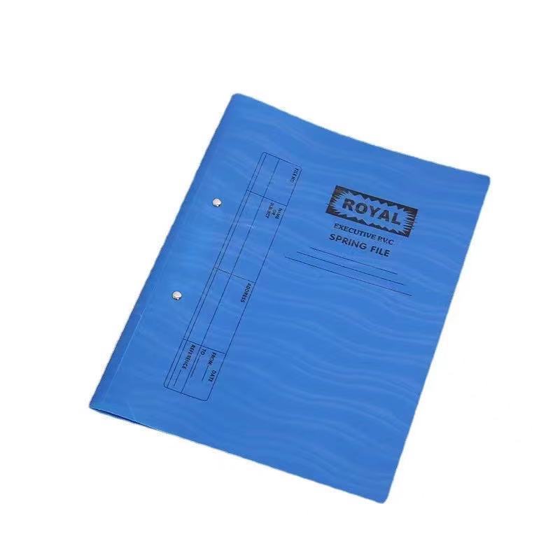 Africa office stationery school pp file folder for A4 paper fc  executme pvc spring file