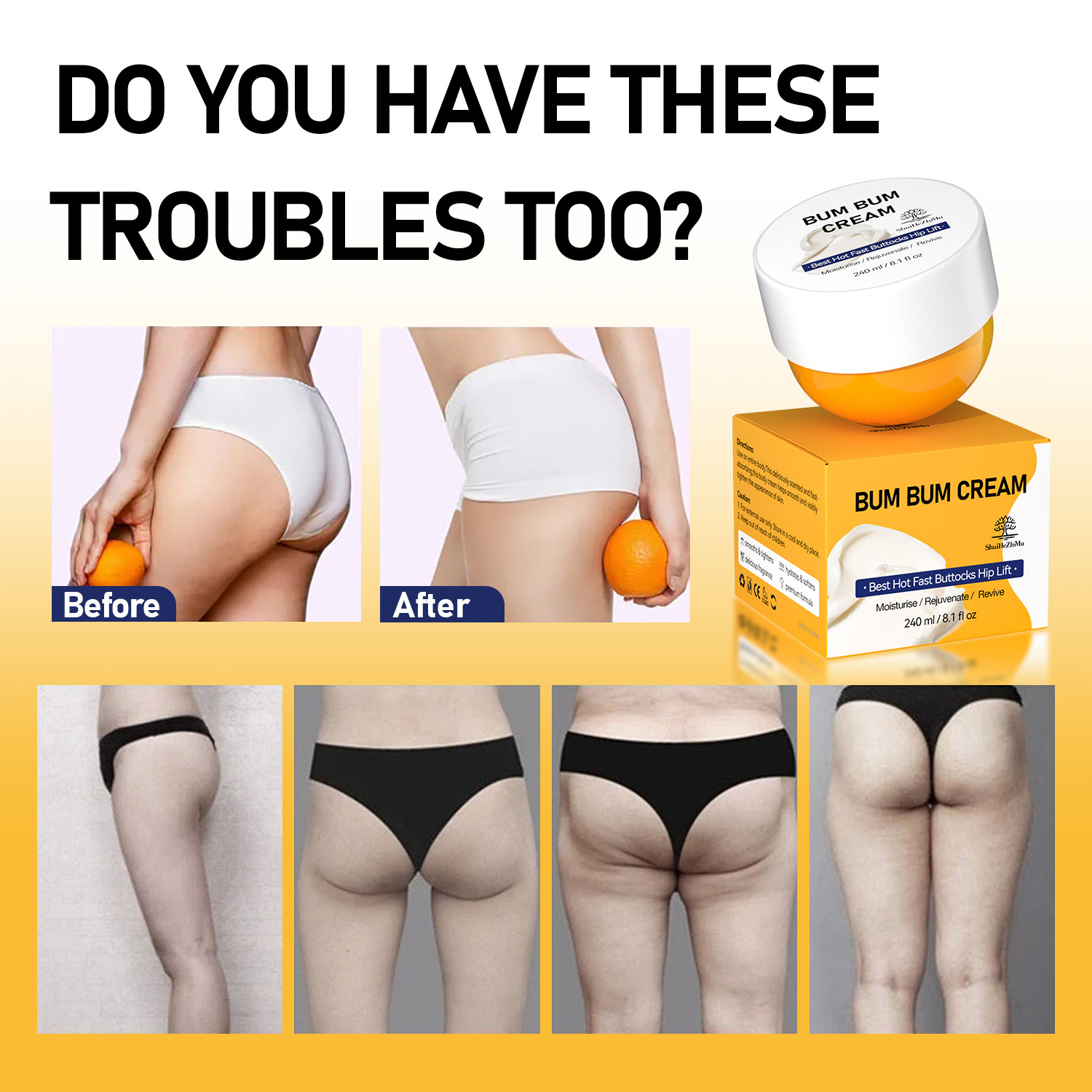 Firmer And Bigger Butt Lift Hip Lift Up Enhancement Cream Butt Enhancement Cream Buttock Enlargement Cream