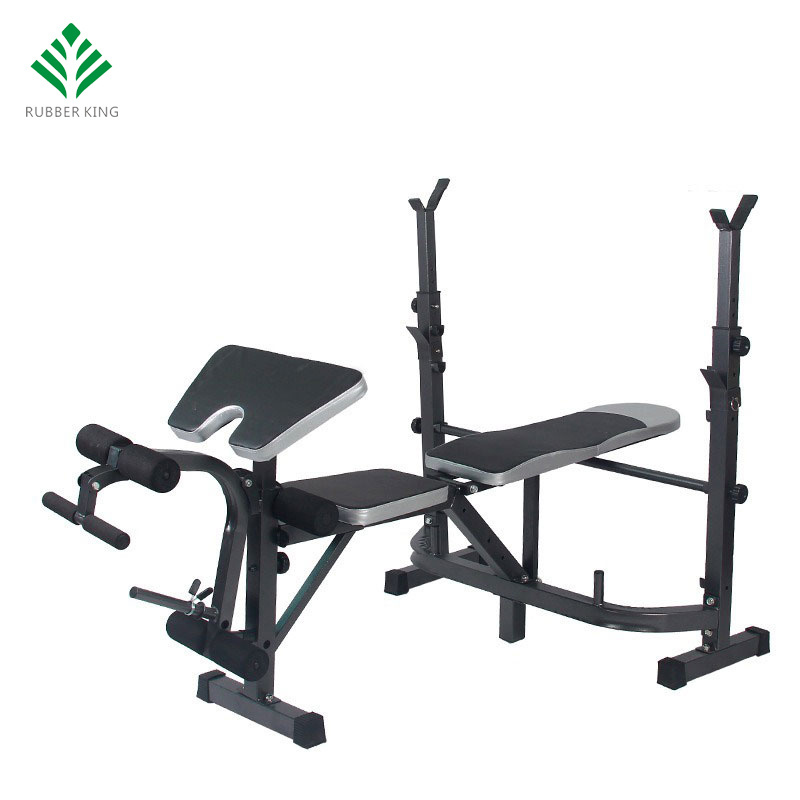 weightlifting bed household integrated push bench foldable deep squat stand push bench