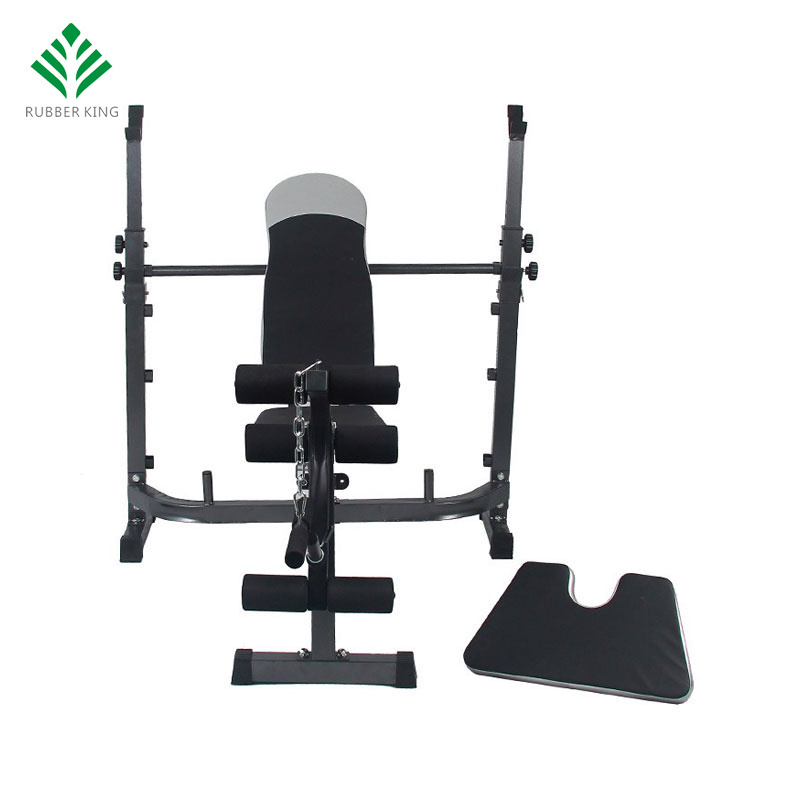 weightlifting bed household integrated push bench foldable deep squat stand push bench