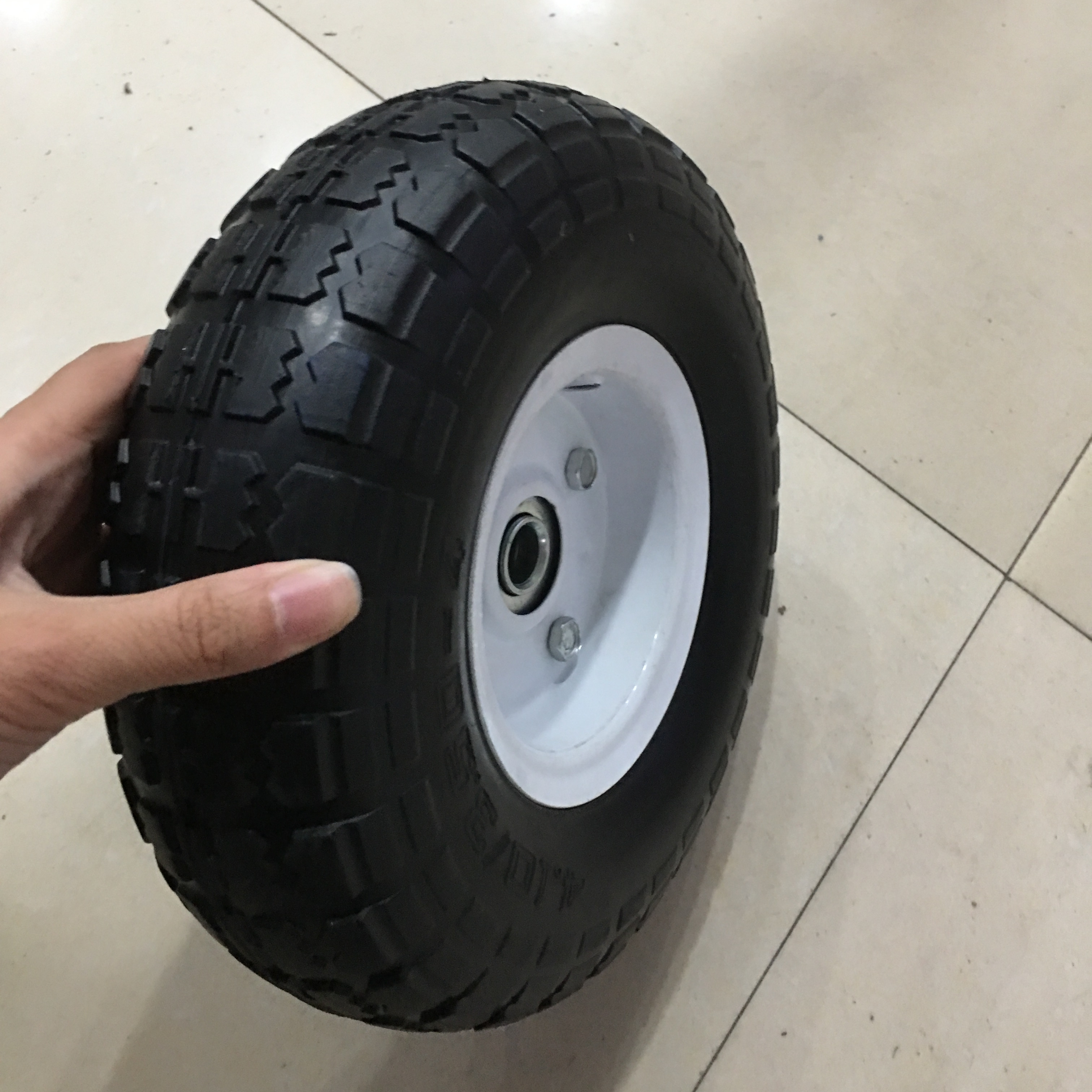 10x3.50-4 inch solid rubber wheel,solid tyre