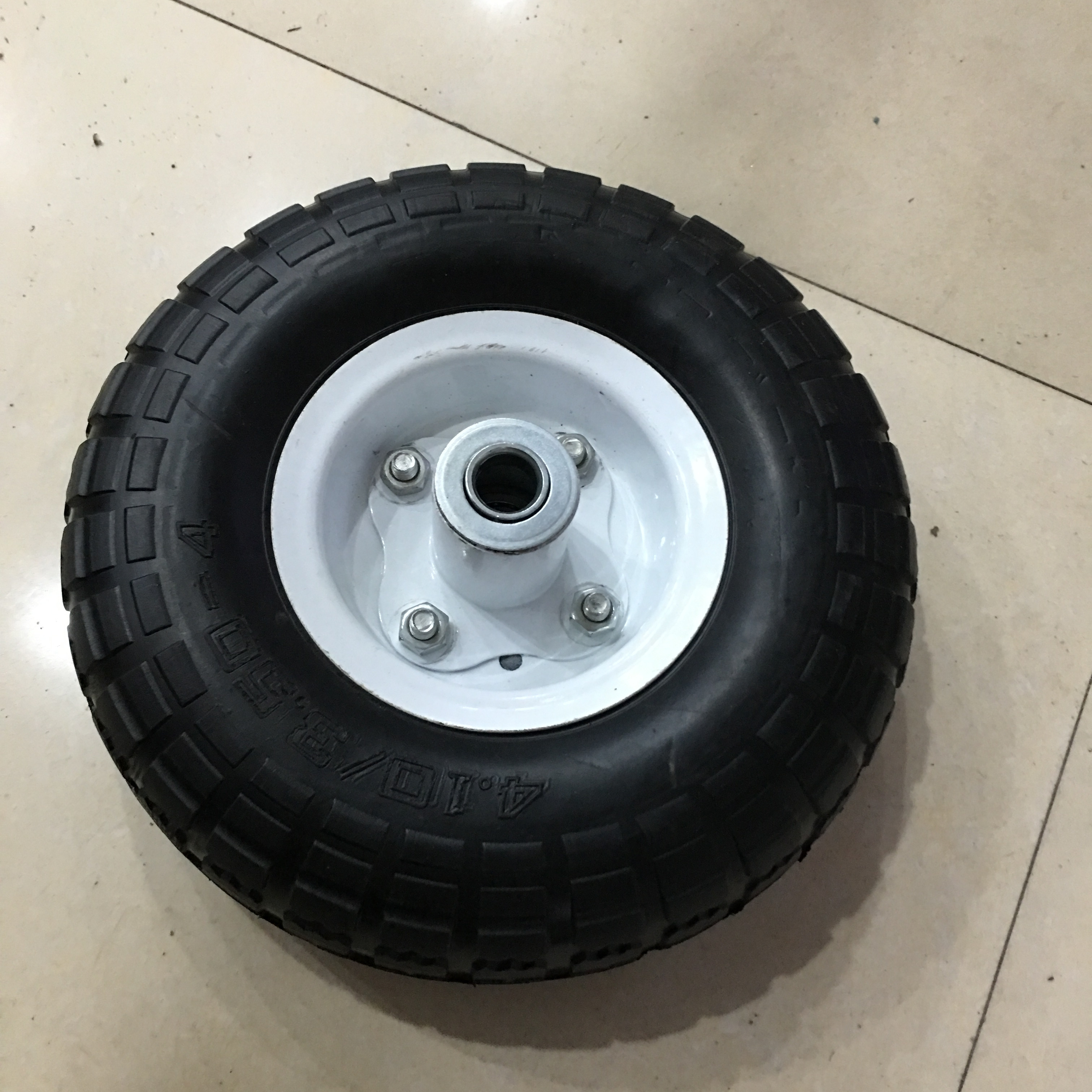 10x3.50-4 inch solid rubber wheel,solid tyre