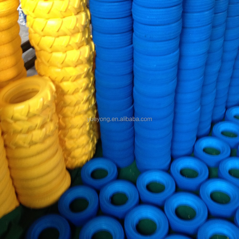 polyurethane foam tire wheel 3.50-6