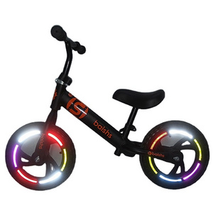 Creative Motorcycle Cycling Bike Bicycle tire rainbow luminous Decoration Safety Strips Wheel Rim Adhesive Reflective Sticker