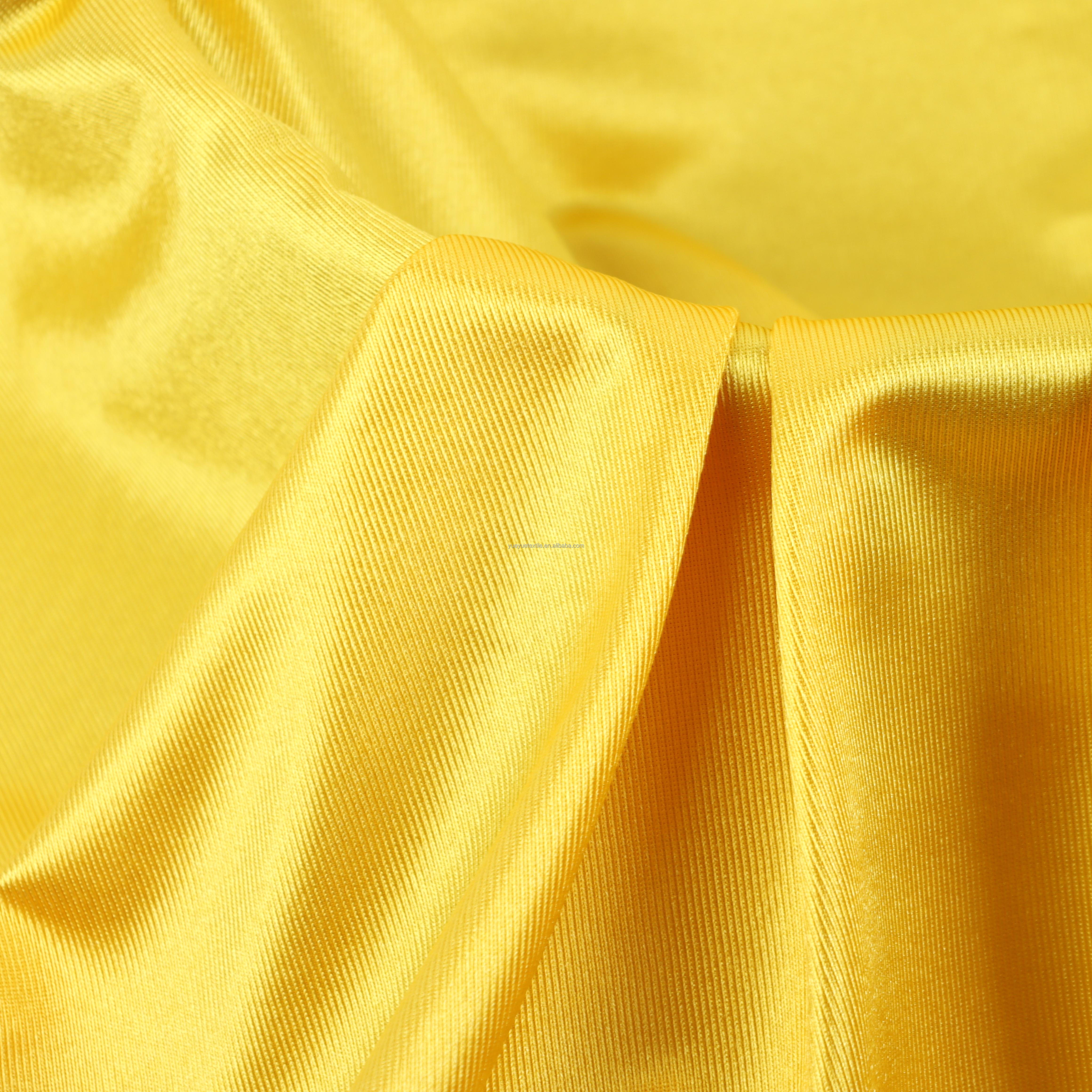 Wholesale 100 Polyester Glossy Tricot Knitted Shiny Fabric Used For Basketball Shorts