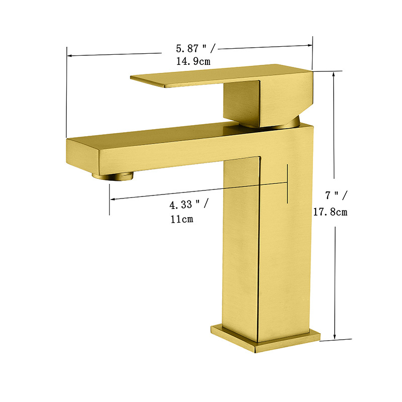 New Trend Wholesale China commercial lavatory faucets Custom Design Basin luxury concealed faucet