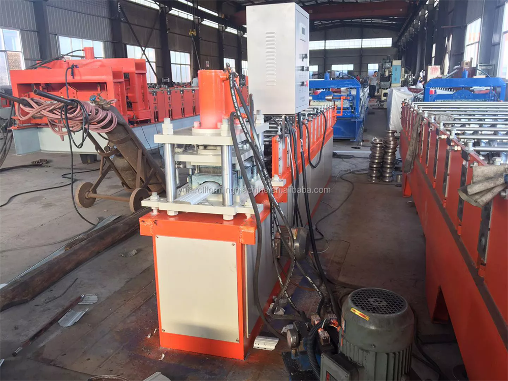 Palisade Metal Dura Fence steel material profile roll forming machine