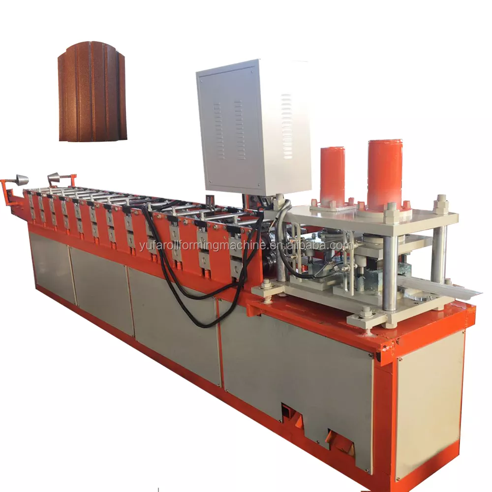 Palisade Metal Dura Fence steel material profile roll forming machine