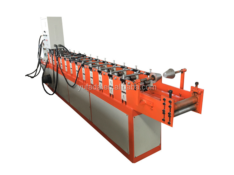 metal Palisade Building Fence Panel Roll Forming Machine