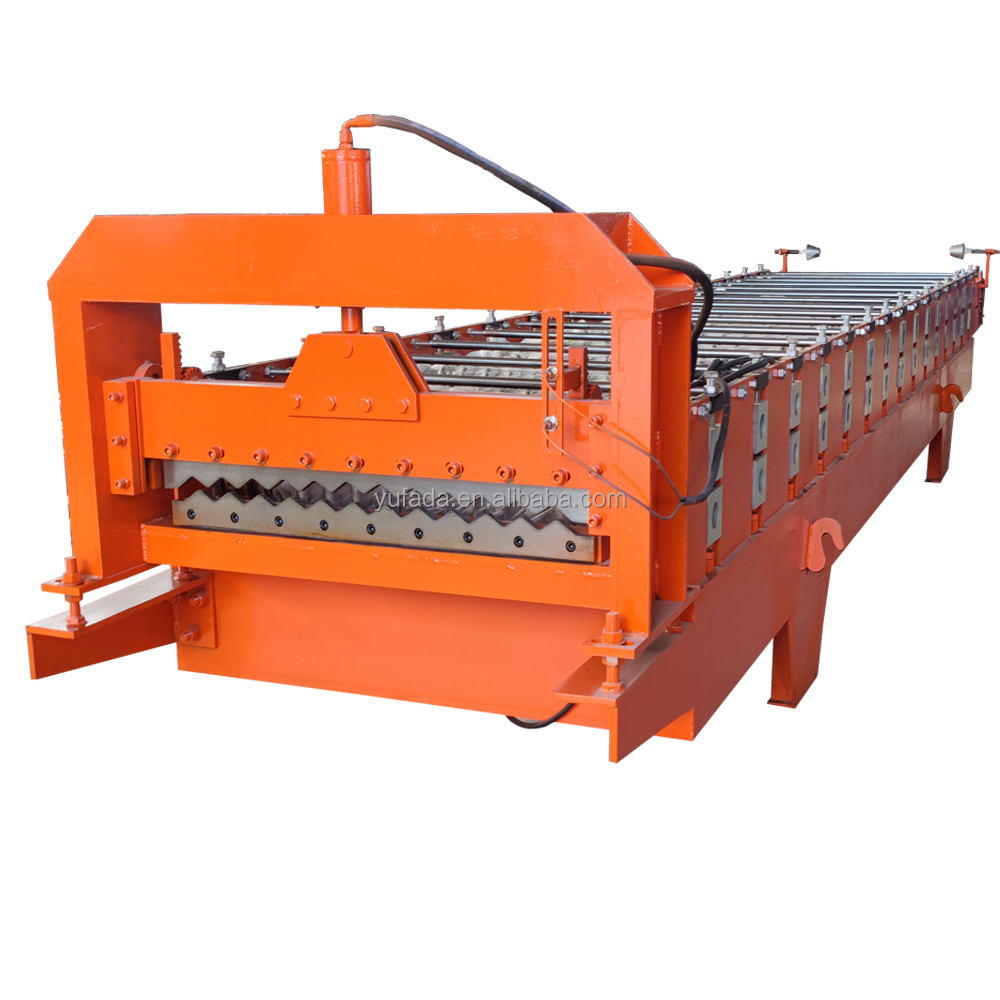 High Speed Auto Corrugated Metal Roof Panel Sheet K Span Roll Forming Machine