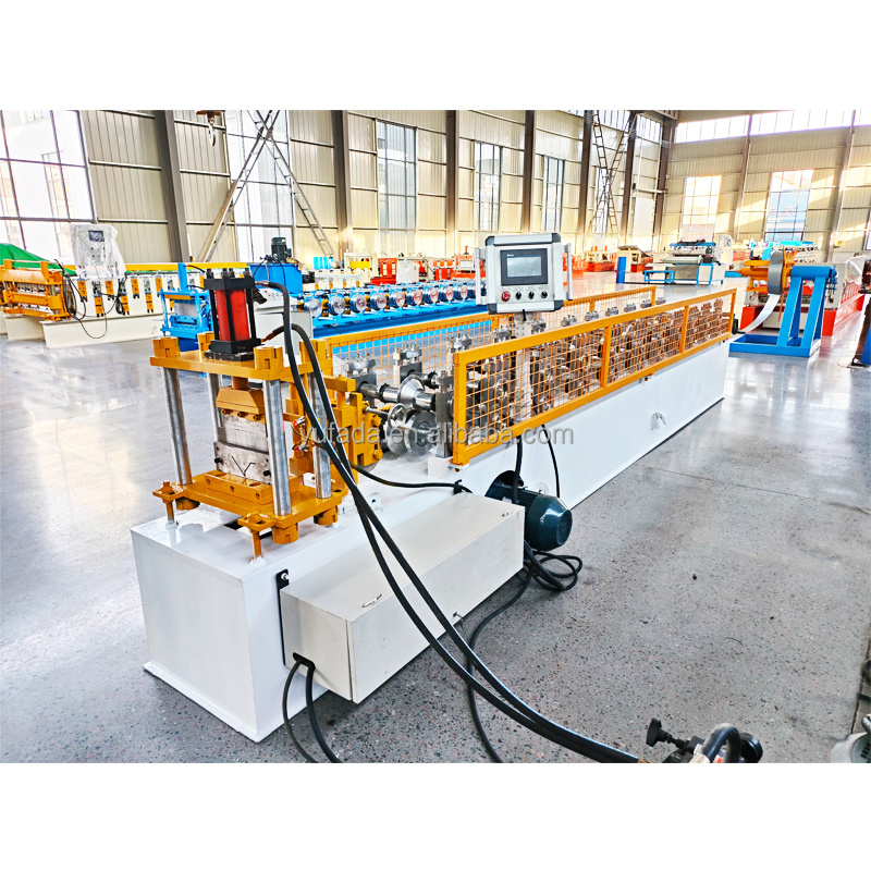 Europe Standard Trim Profiles V Rolling Machine Drip Edge Flashing Rolling Machine Slotted Angle Steel Trim Roll Forming Machine